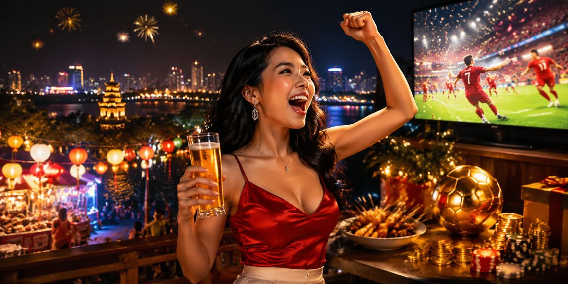 Người dùng tại chợ đêm Hà Nội xem thông tin casino, cược và kiểm tra voucher trên điện thoại